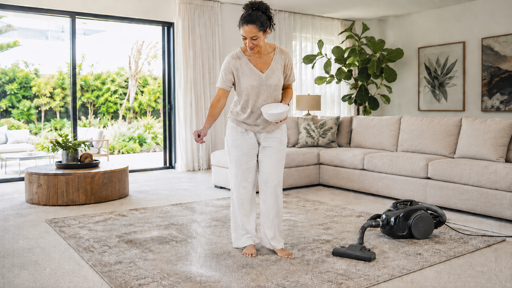 How to Clean Rugs and Carpets with Baking Soda