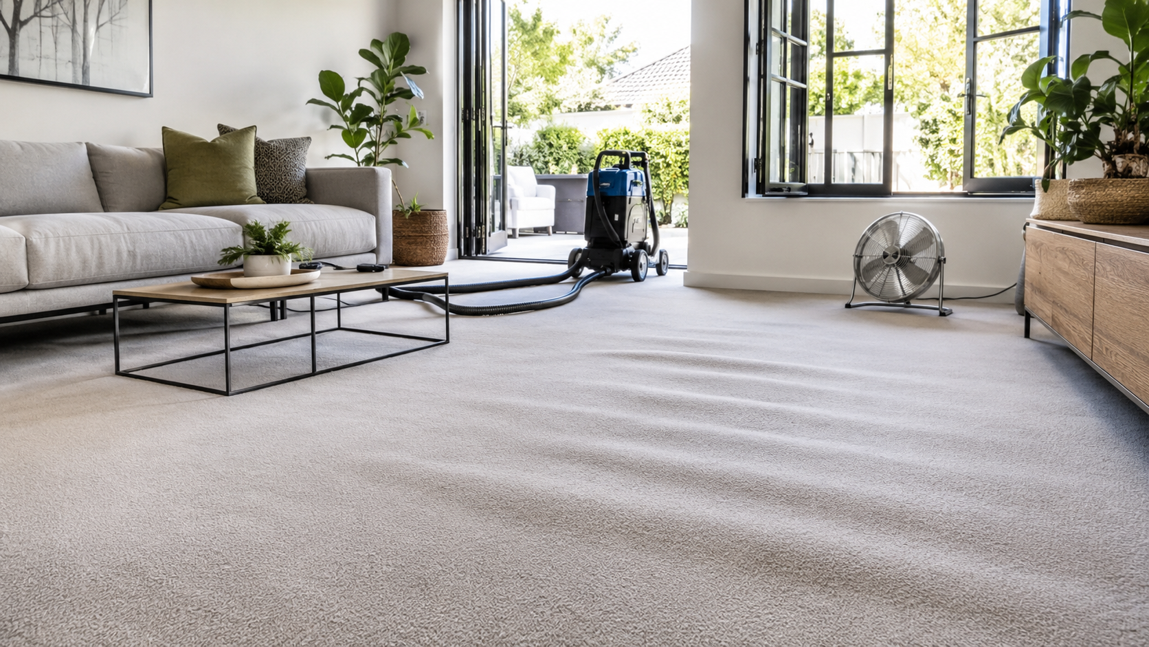 Is carpet buckling after cleaning normal?
