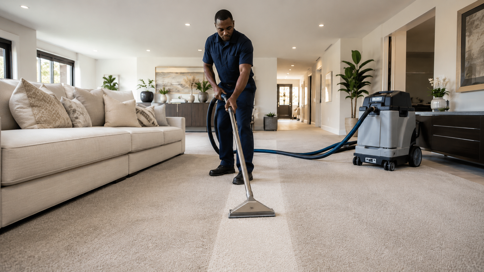 Why High-Traffic Carpet Areas Look Dull and Smell Stale